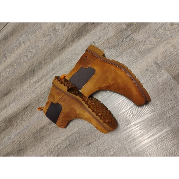 Mens Timberland Premium Leather Redwood Falls Chelsea Boot sz 12 WHEAT GRIPSTICK main image 5